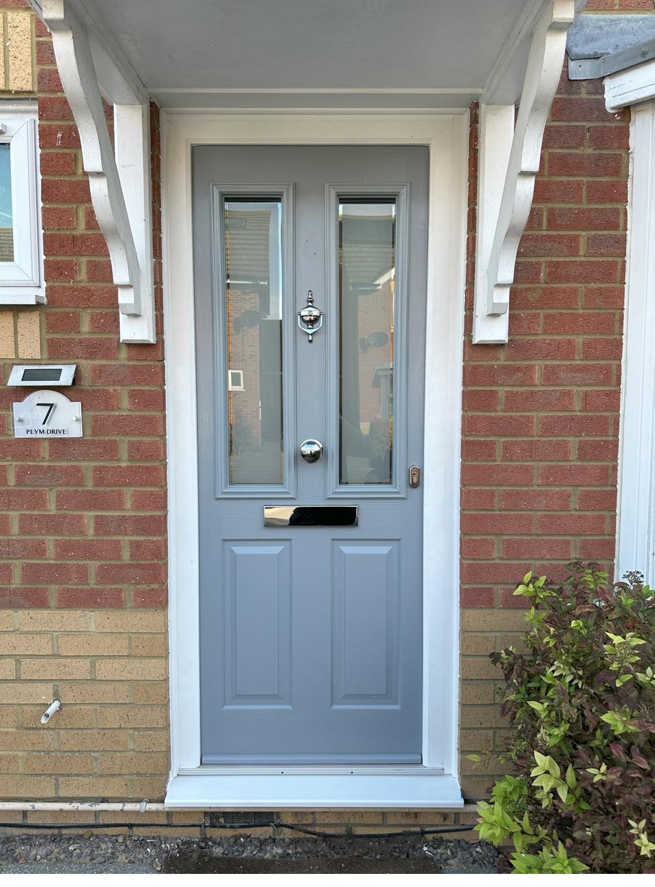 New composite front door installed by RyBuild Farnborough