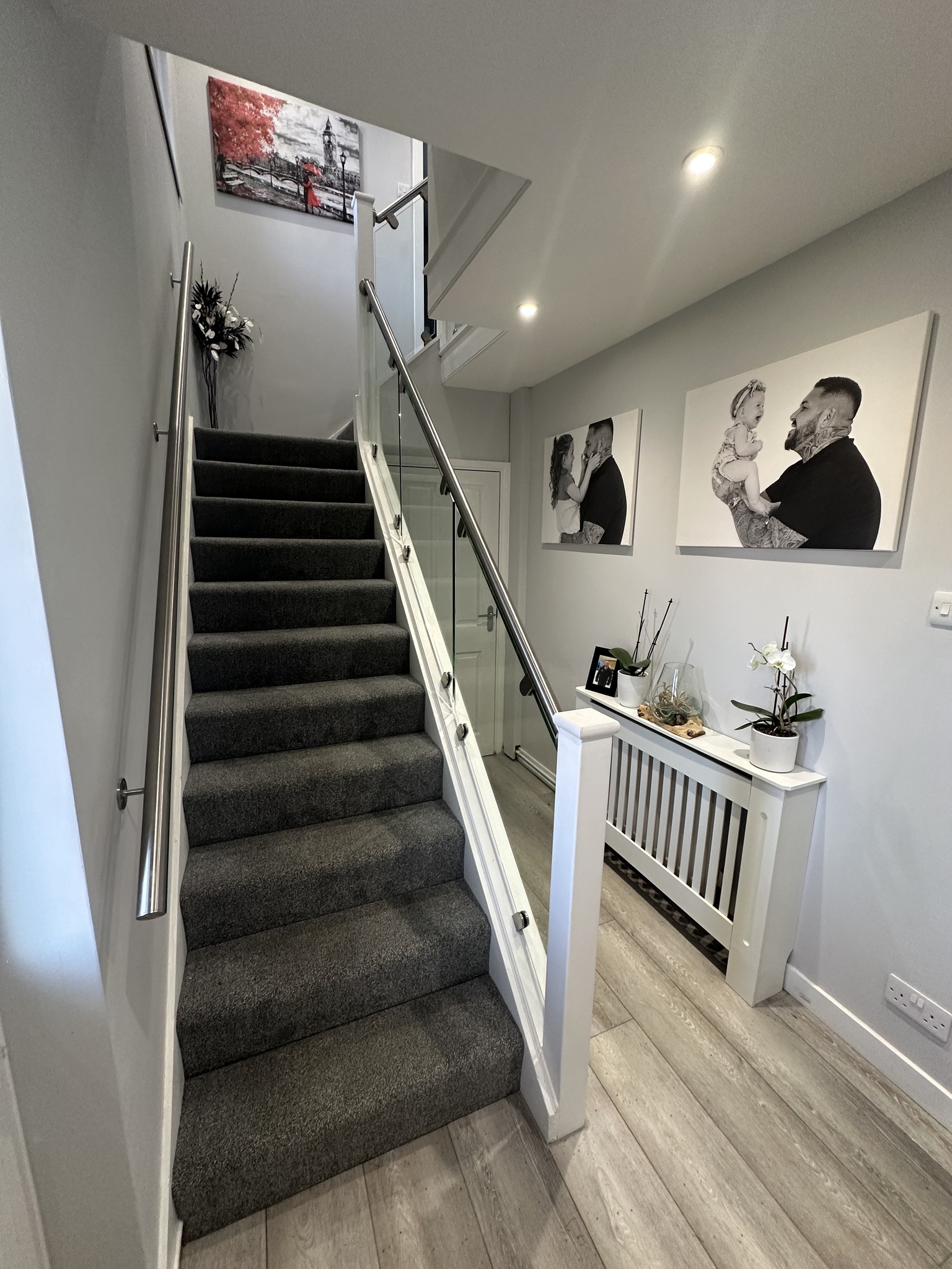 Home refurbishment staircase Farnborough by RyBuild